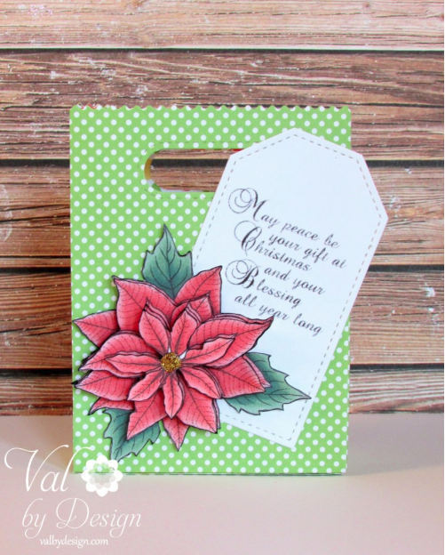 May Peace Be Christmas Card Rubber Stamps Idea