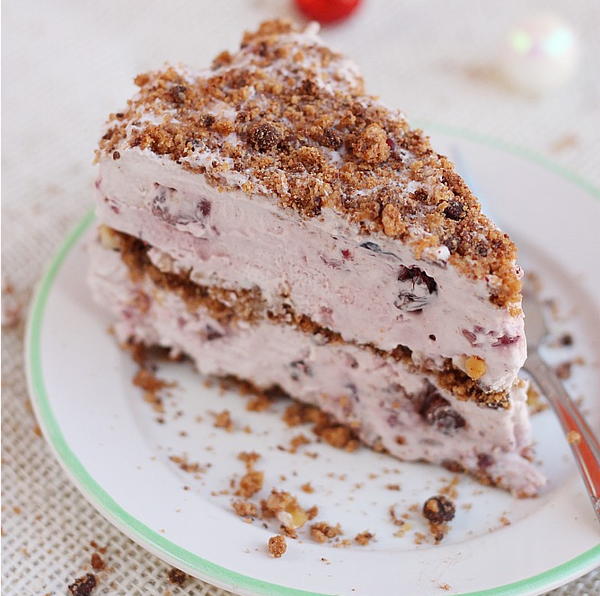 No Bake Christmas Fruit Pie