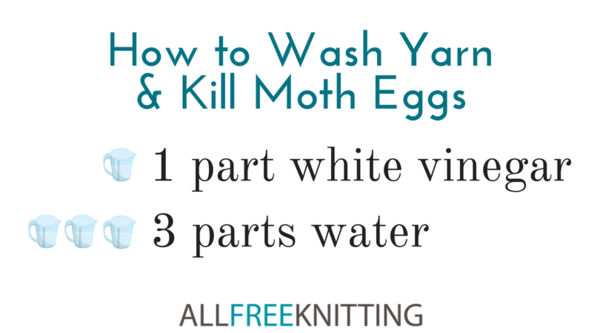 Washing Yarn with White Vinegar
