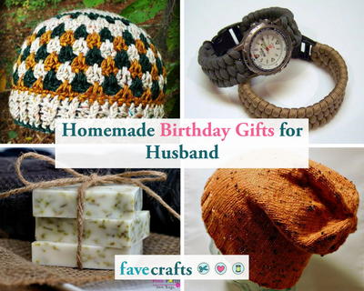 26 Homemade Birthday Gifts for Husband