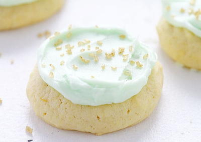 Soft Buttercream Sugar Cookies