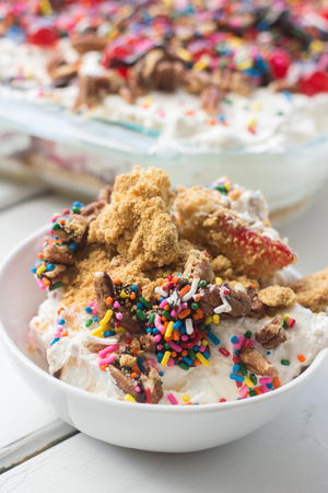 No Bake Banana Split Dessert Recipelion Com