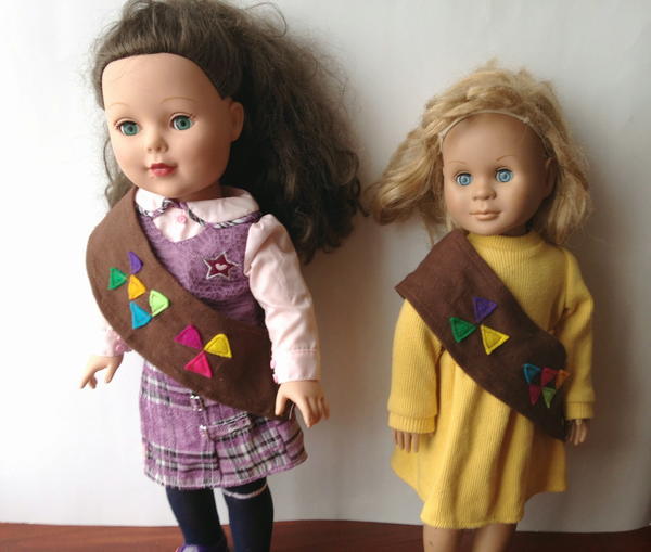 DIY Dolls Girl Scout Sash Pattern