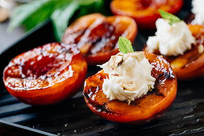 Sweet Summer Grilled Peaches