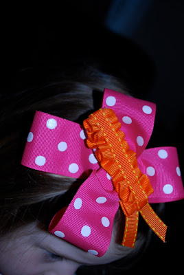 Butterfly Ribbon Hair Clip Pattern