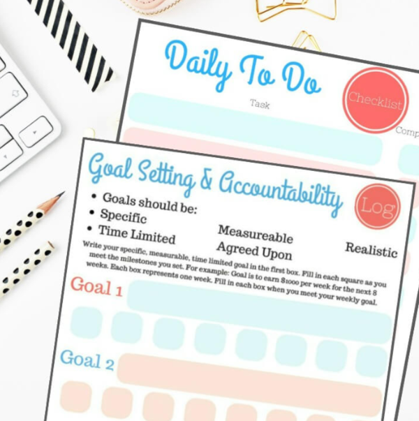 Free Goal Setting Worksheet Template