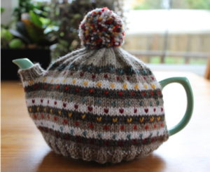 Stripes and Dots Teapot Cozy