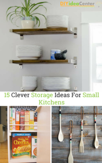 15 Clever Storage Ideas For Small Kitchens