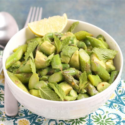 Asparagus Avocado Salad