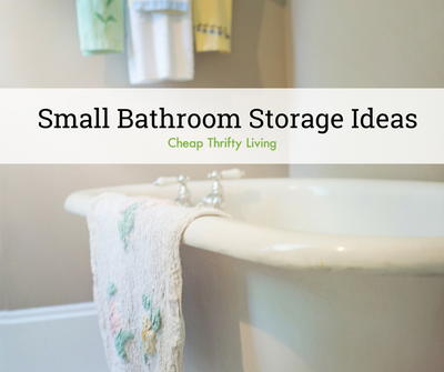 14 Small Bathroom Storage Ideas