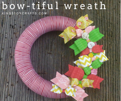 DIY Bow-tiful Wreath 