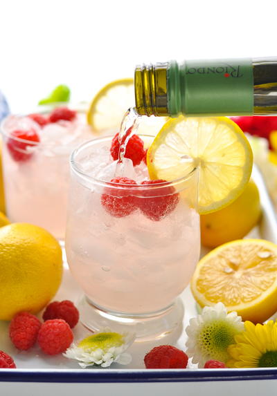 Pink Lemonade Italian Spritz Cocktail