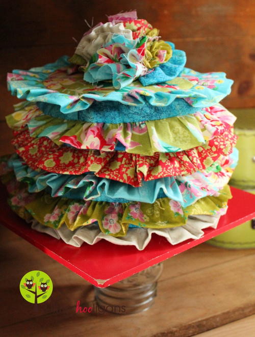 Ruffled Cake Sewing Pattern