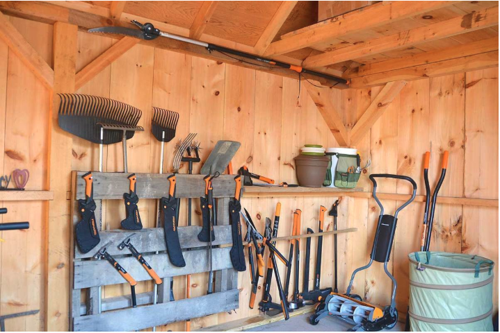 DIY Garage Storage Rack | DIYIdeaCenter.com