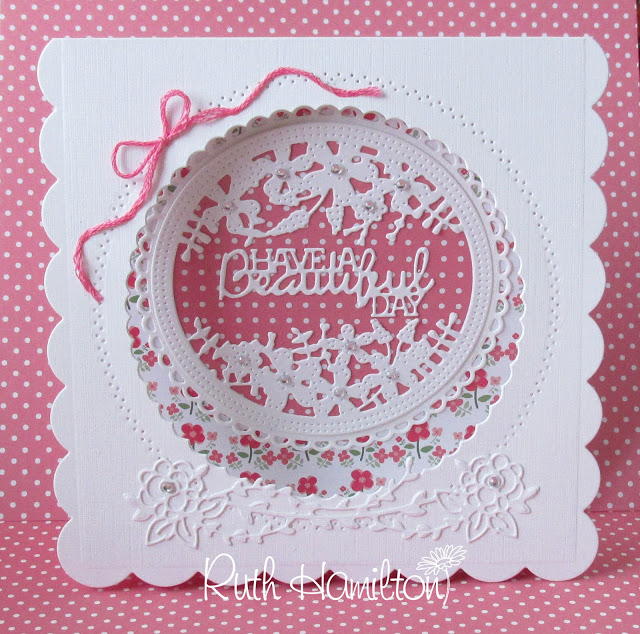 Sew Pretty Pinhole Card Tutorial