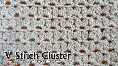 Cluster V Crochet Stitch | AllFreeCrochet.com