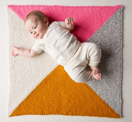 Four Points Baby Blanket