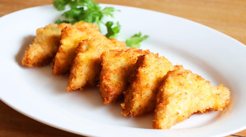 Crispy Chinese Shrimp Toast Recipe | RecipeLion.com