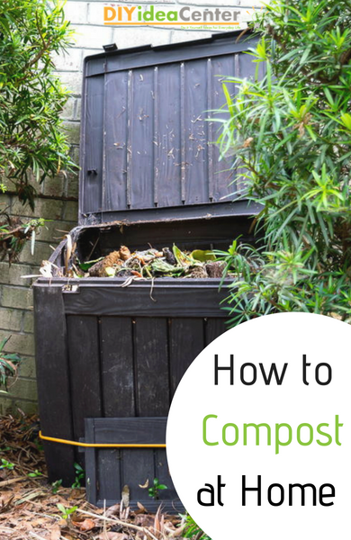 How to Compost at Home | DIYIdeaCenter.com