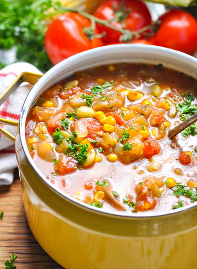 Easy Vegetable Soup Recipe