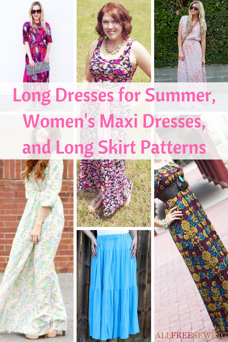 29 Long Dresses for Summer, Women's Maxi Dresses, and Long Skirt ...
