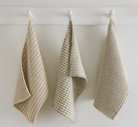 Slip Stitch Dishtowels