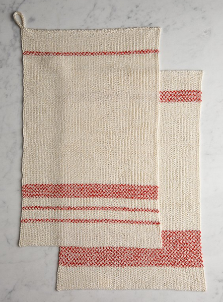 Linen Stitch Hand Towels
