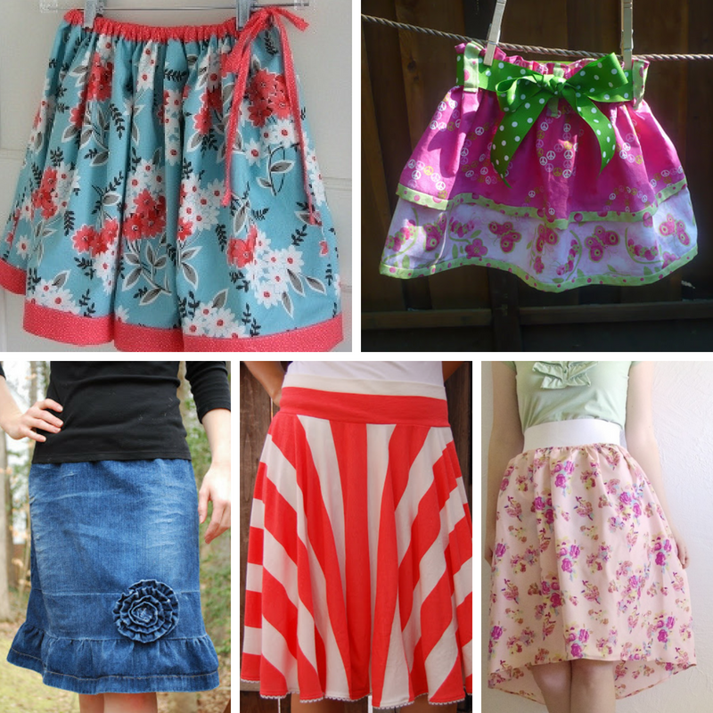 35+ Free Skirt Sewing Patterns