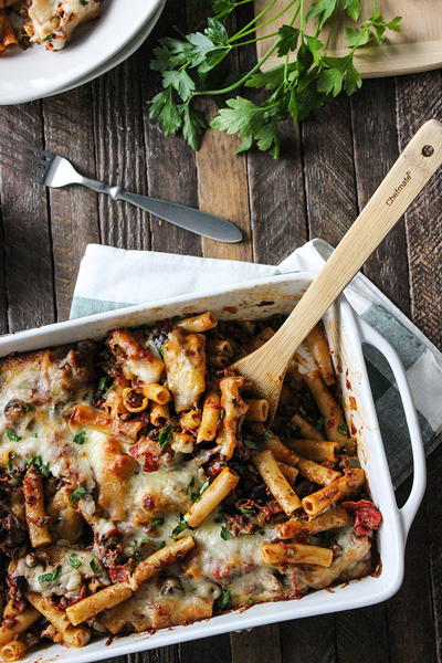 Pasta Pizza Casserole