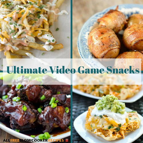 Good Snacks To Eat Before A Game 10 Ultimate Video Game Snacks | AllFreeSlowCookerRecipes.com