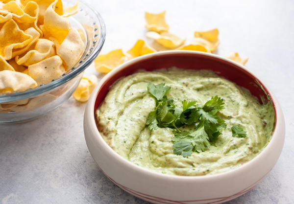 Creamy Cilantro Avocado Dip