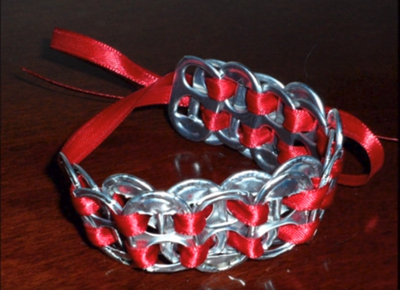 DIY Pop Tab Bracelet