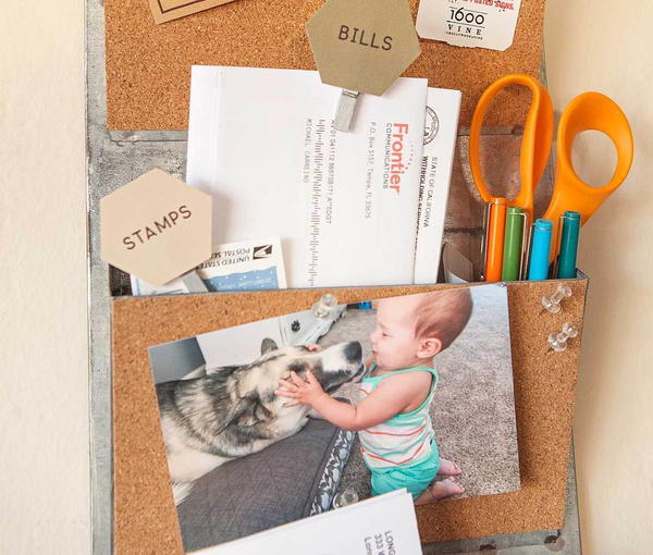 DIY Mail Organizer