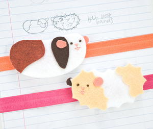 Guinea Pig DIY Elastic Book Band