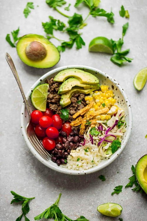 Healthy Taco Bowl | RecipeLion.com