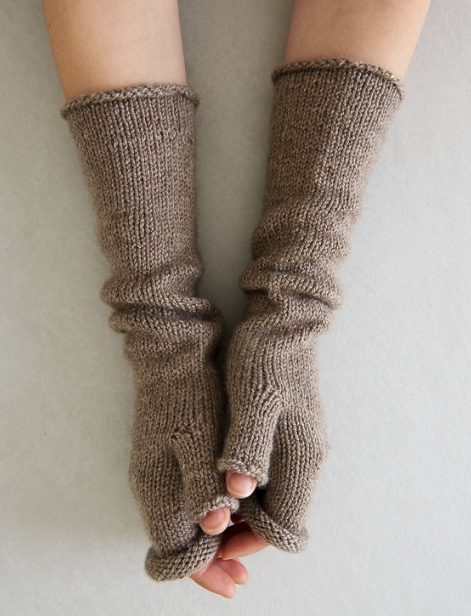 Stockinette Hand Warmers