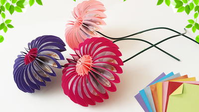 Origami Flowers | FaveCrafts.com