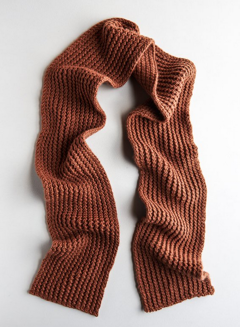 Rick Rack Rib Scarf