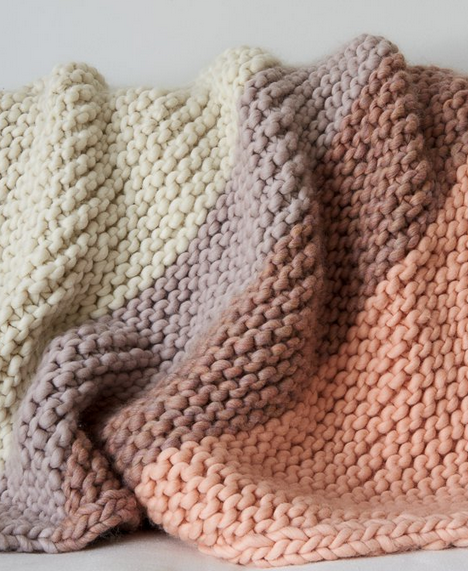 Pastel Corner Blanket