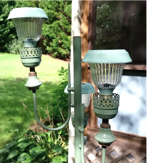 Charming DIY Solar Lamp Post
