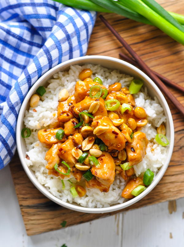 Easy Kung Pao Chicken Recipe | CheapThriftyLiving.com