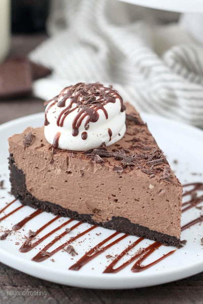 No Bake Baileys Cheesecake