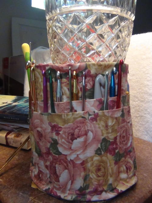 Sewn Crochet Hook Organizer Pattern