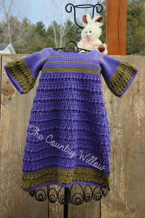 toddler dress crochet pattern Vintage Toddler Dress Crochet Pattern