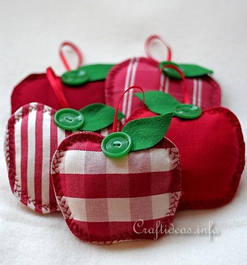 Country Apples Ornaments