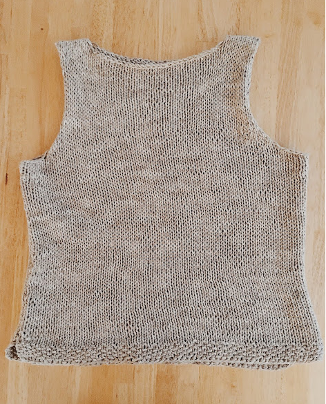 How to knit a tank top with this free knitting pattern
