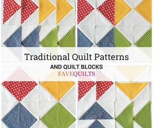 24 Traditional Quilt Patterns and Quilt Blocks