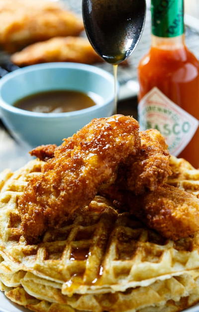 Spicy Chicken and Waffles Recipe