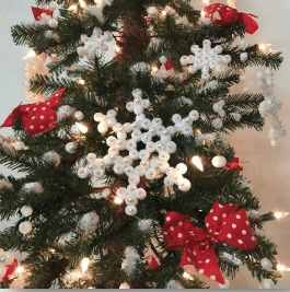 Let it Snow DIY Christmas Ornaments
