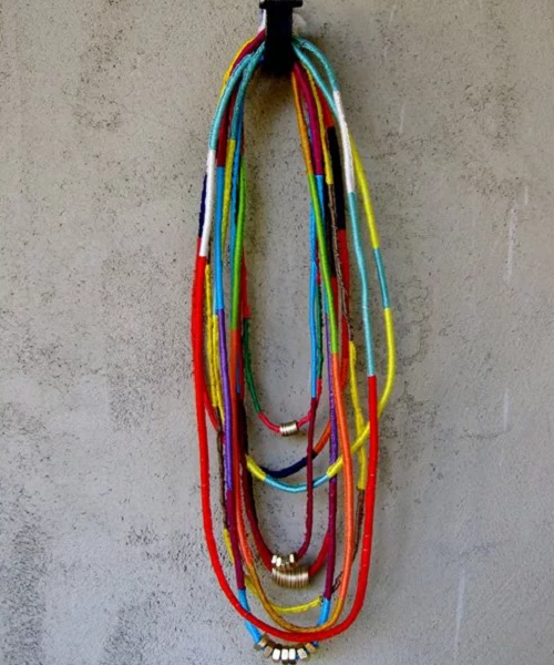 African-Inspired DIY Friendship Necklace